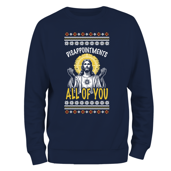 Disappointments Christmas Jumper by Lion Legion 
