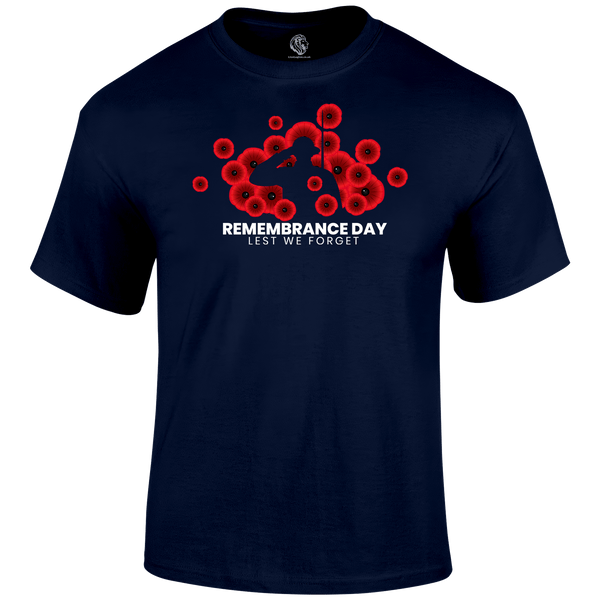 Remembrance Day T Shirt by Lion Legion 