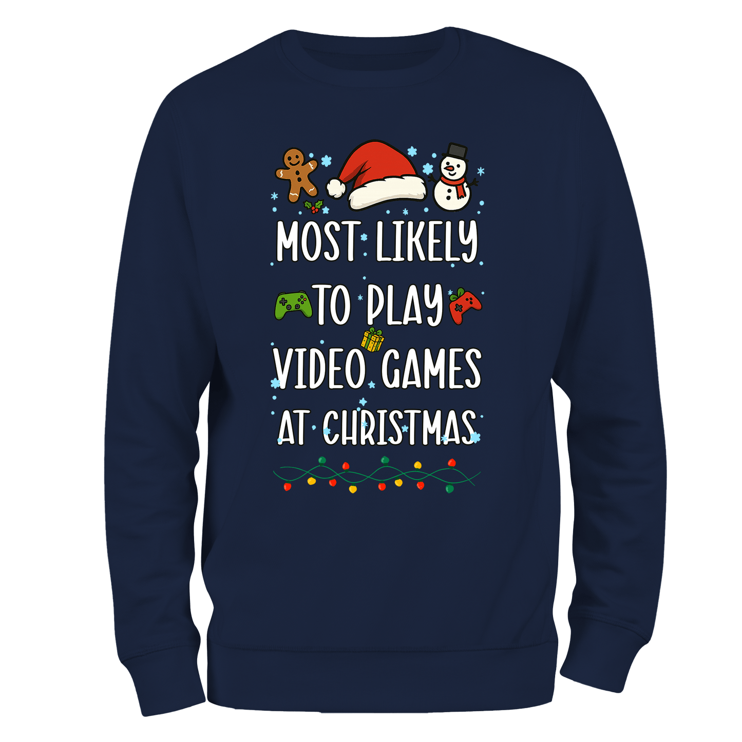 Video Games Xmas Jumper by Lion Legion 
