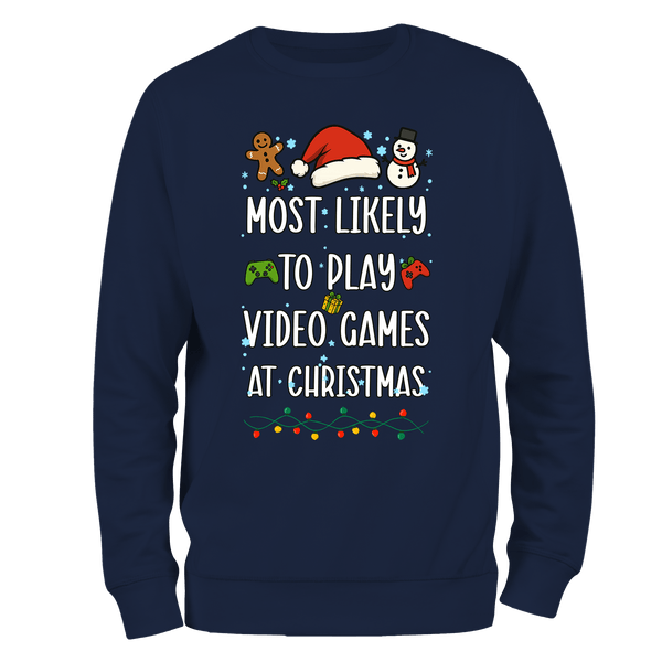 Video Games Xmas Jumper by Lion Legion 