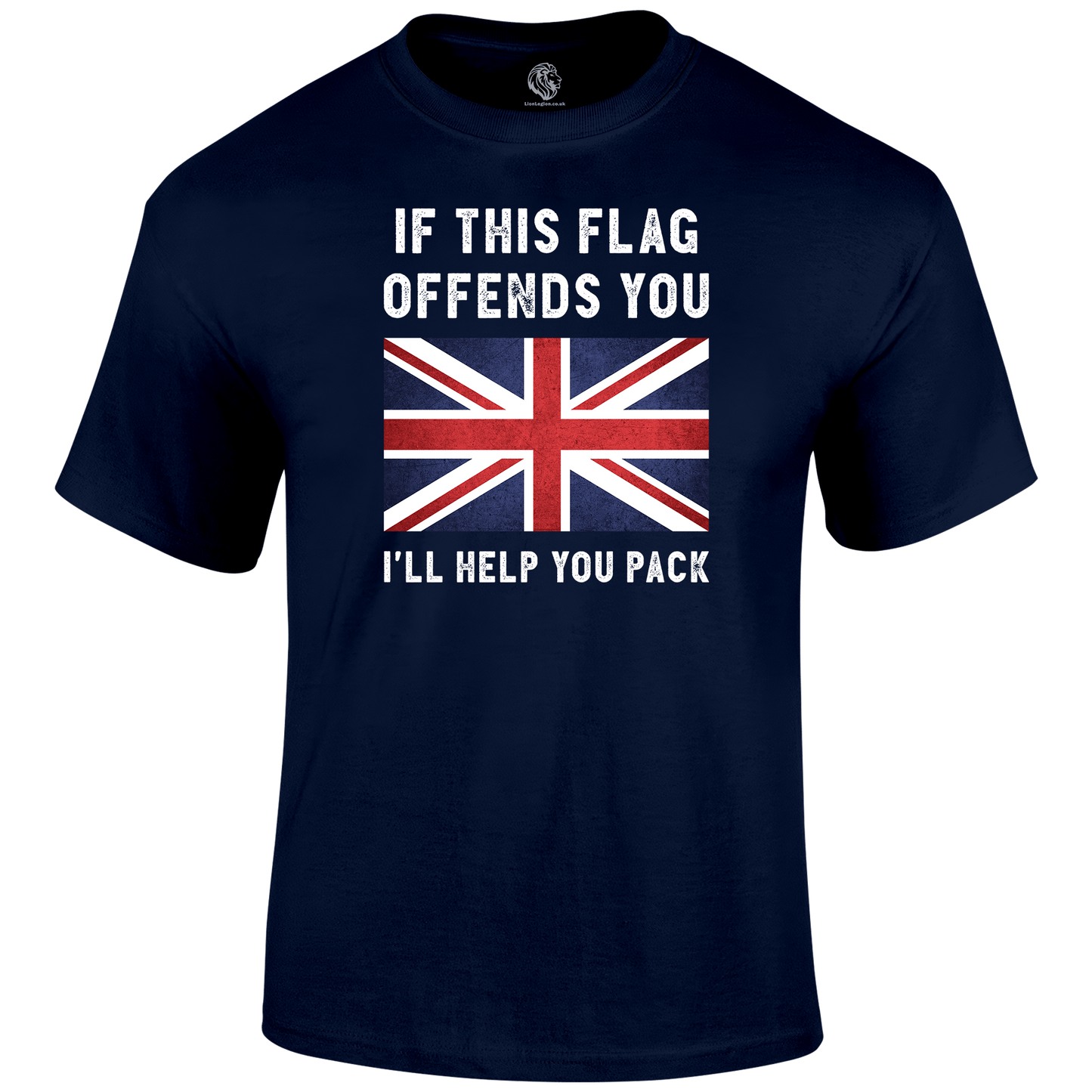 If Offended Patriotic T Shirt by Lion Legion 