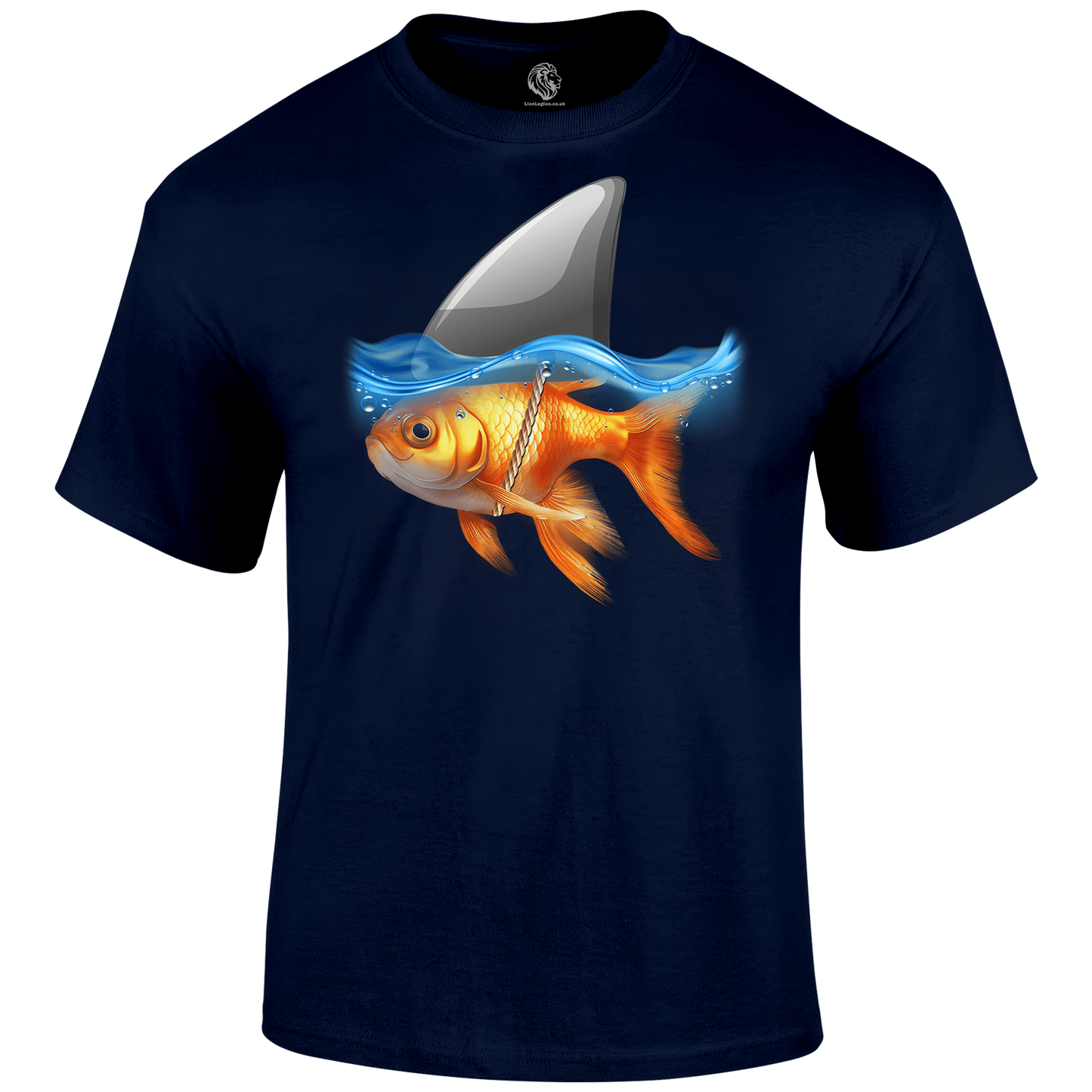 Naughty Goldfish T Shirt by Lion Legion 