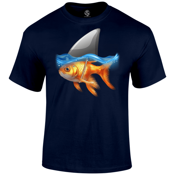 Naughty Goldfish T Shirt by Lion Legion 
