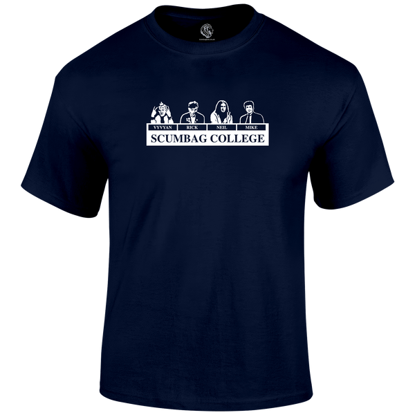 Scumbag College Funny T Shirt by Lion Legion 