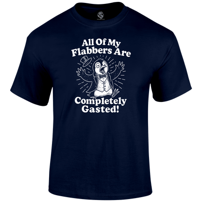 Flabber Gasted Funny T Shirt by Lion Legion 