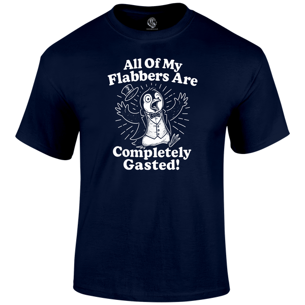 Flabber Gasted Funny T Shirt by Lion Legion 