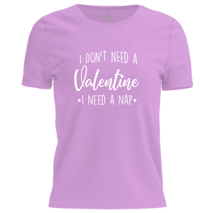 Need A Nap Valentine T Shirt