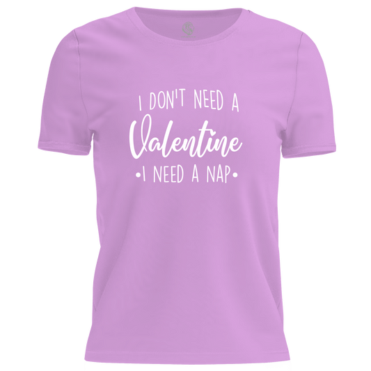 Need A Nap Valentine T Shirt by Lion Legion 
