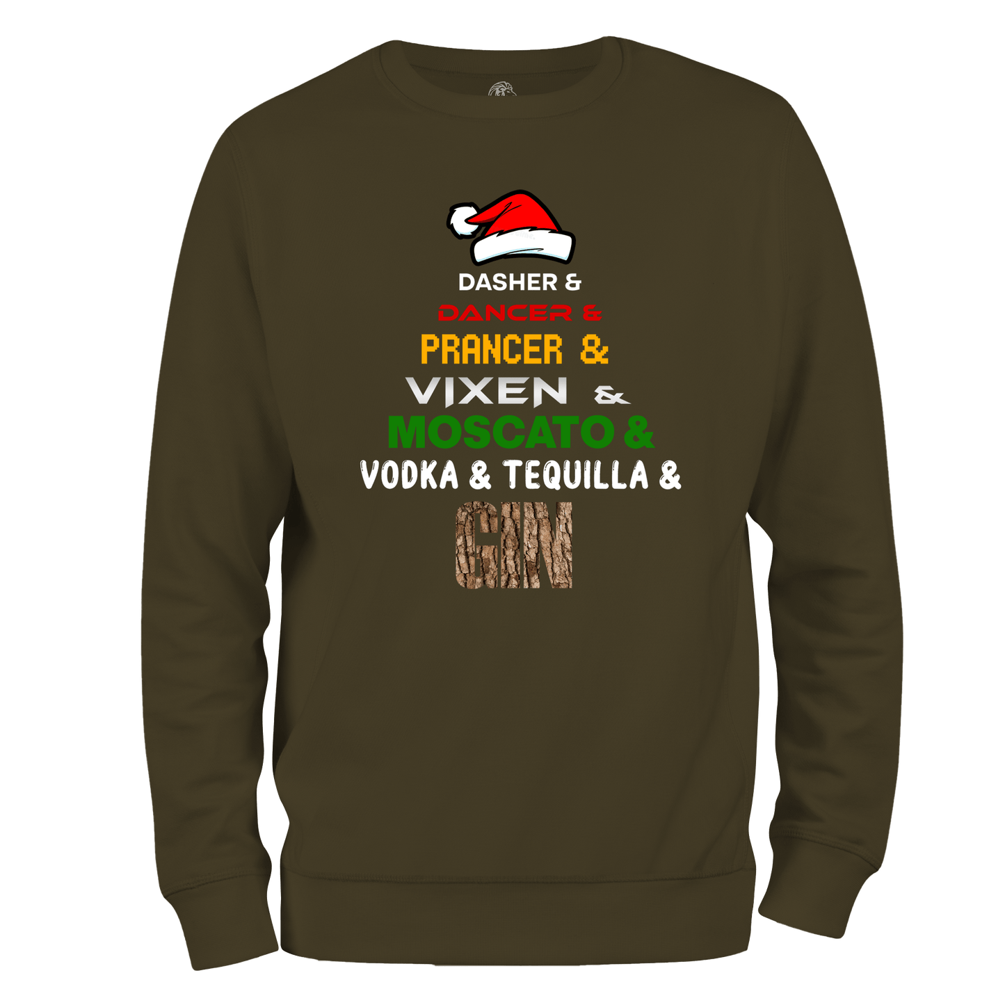 Reindeer Tree Funny Christmas Jumper by Lion Legion 