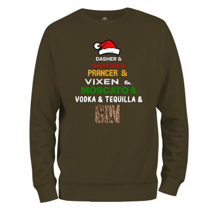 Reindeer Tree Funny Christmas Jumper by Lion Legion 