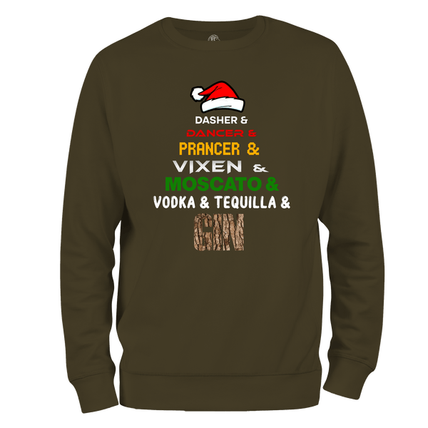 Reindeer Tree Funny Christmas Jumper by Lion Legion 