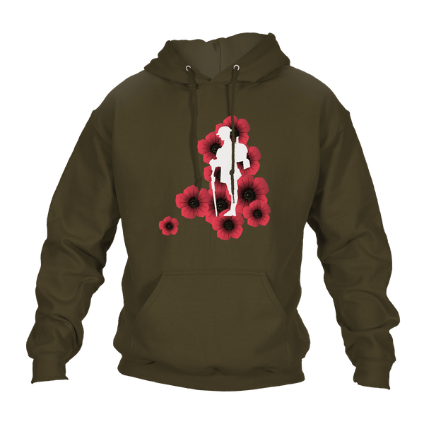 Remembrance Day 2 Hoodie by Lion Legion 