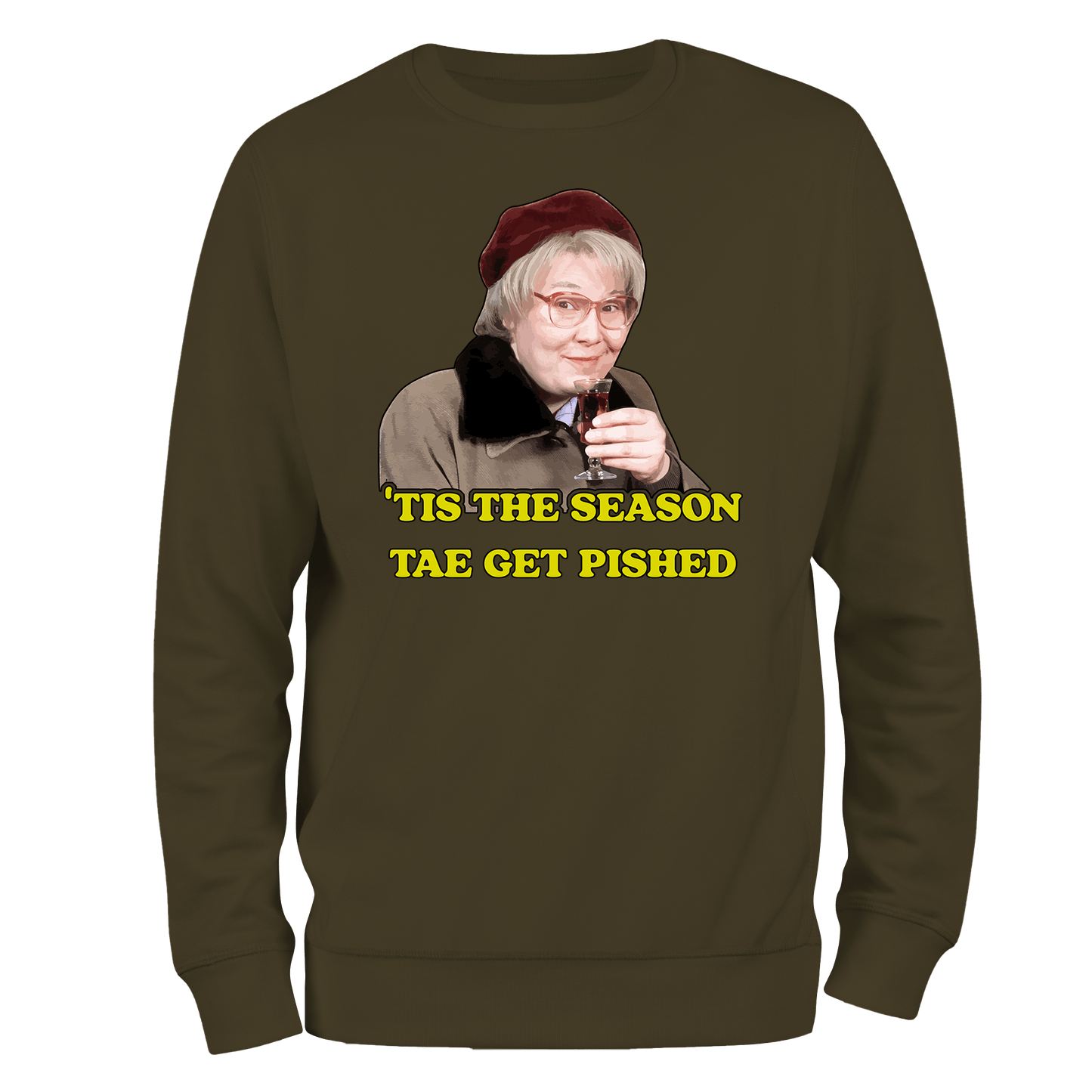 Funny Christmas Jumper Tis The Season Tae Get Pished