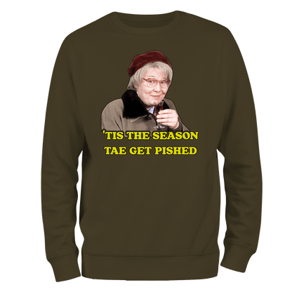 Funny Christmas Jumper Tis The Season Tae Get Pished
