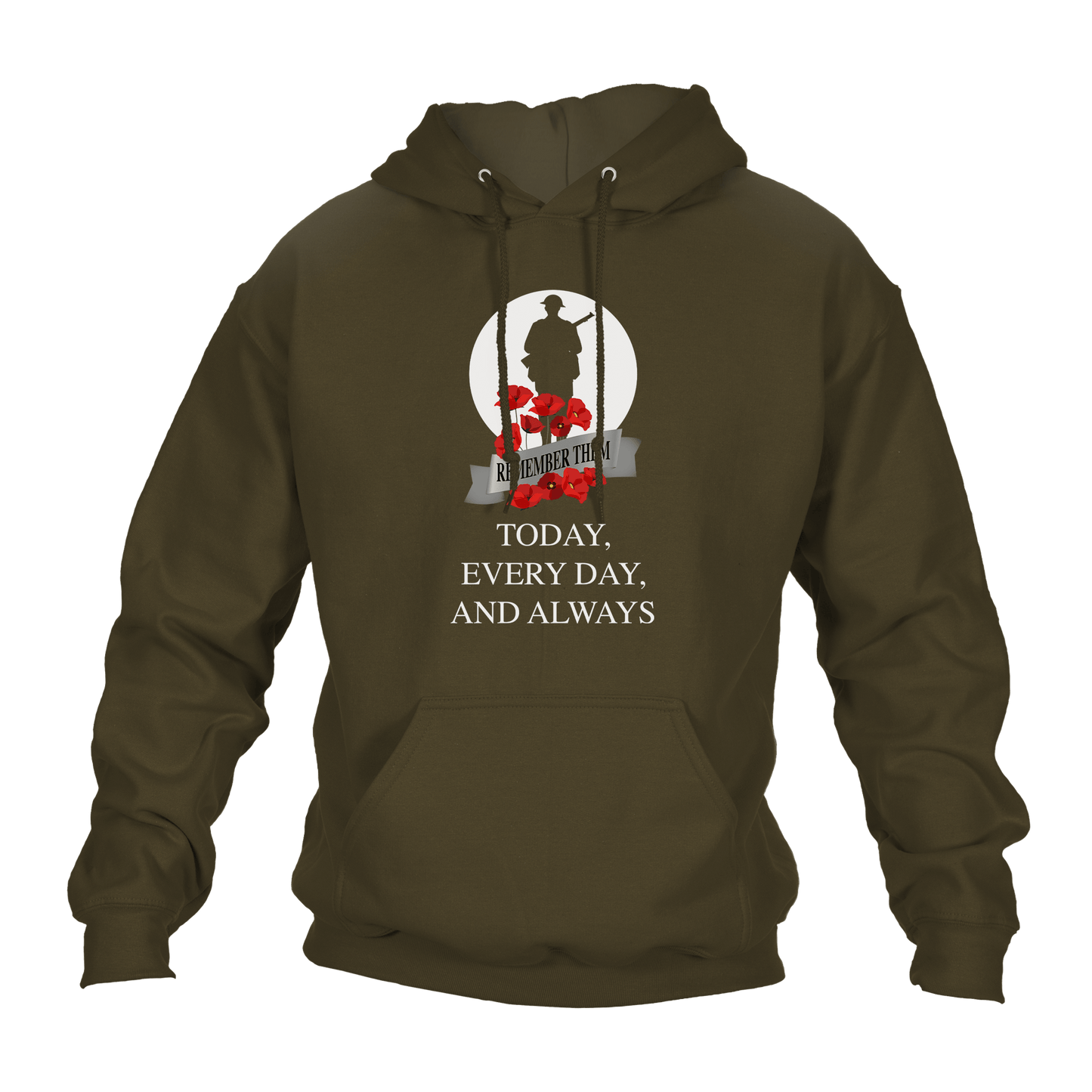Always WW2 Remembrance Day Hoodie by Lion Legion 