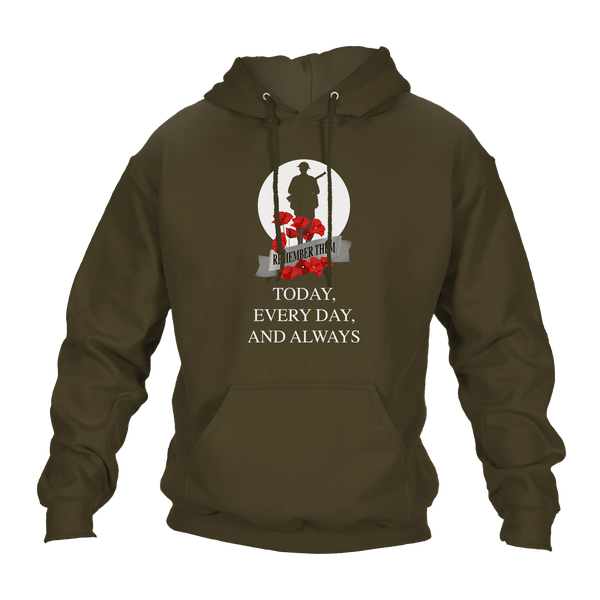 Always WW2 Remembrance Day Hoodie by Lion Legion 
