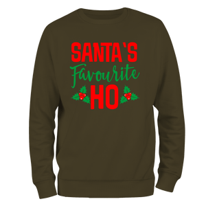 Santa's Ho Funny Christmas Jumper