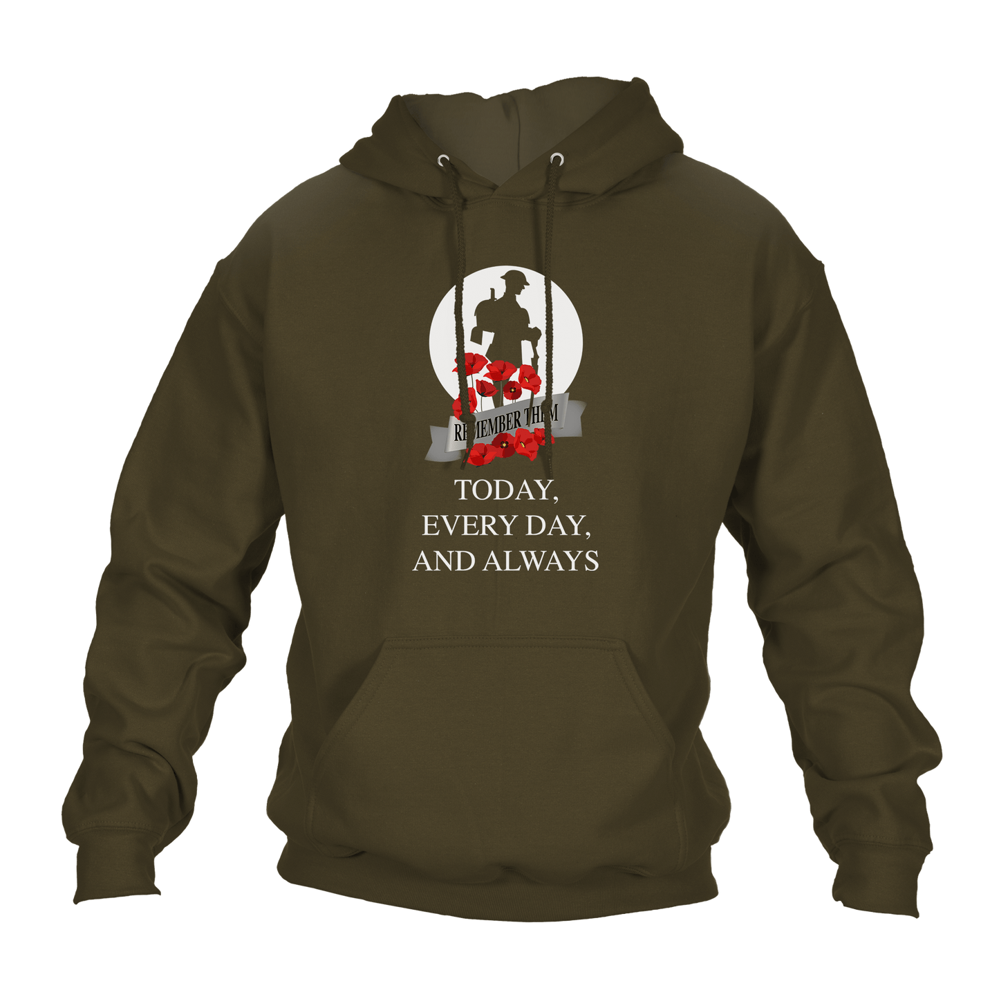 Always WW1 Remembrance Day Hoodie by Lion Legion 