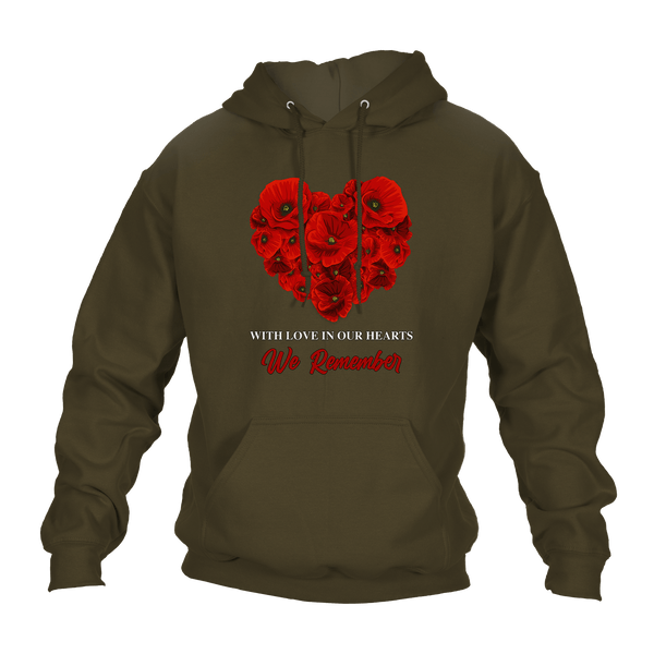 With Love Remembrance Hoodie by Lion Legion 
