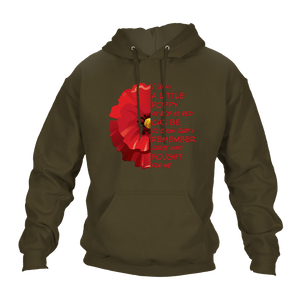 Little Poppy Remembrance Hoodie