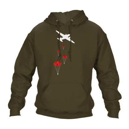Poppy Drop Remembrance Hoodie by Lion Legion 