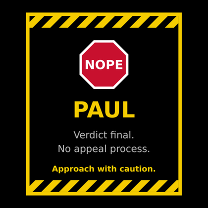 Funny Paul Gift T Shirt