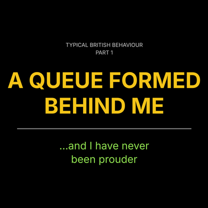 Queue Behind Me T Shirt