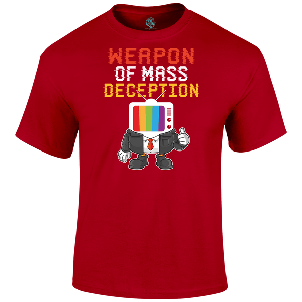 Weapon Of Mass Deception T Shirt by Lion Legion 