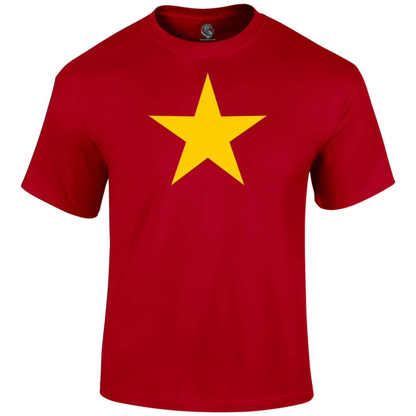 Yellow Star T Shirt by Lion Legion 