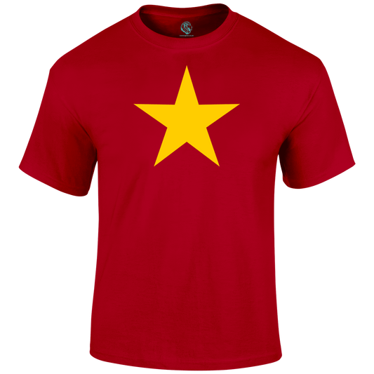 Yellow Star T Shirt by Lion Legion 