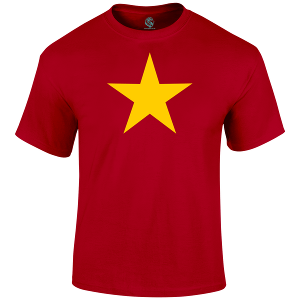 Yellow Star T Shirt by Lion Legion 