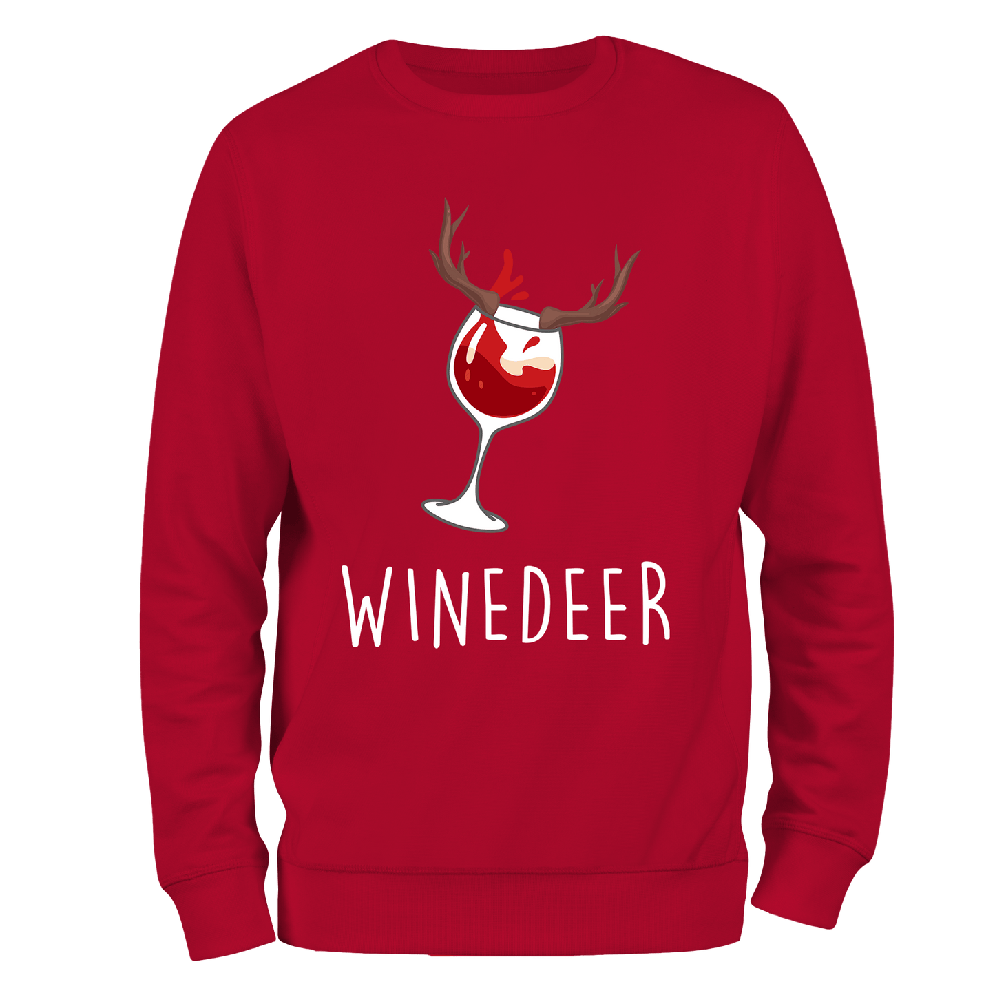 Winedeer Christmas Jumper by Lion Legion 