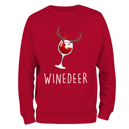 Winedeer Christmas Jumper by Lion Legion 