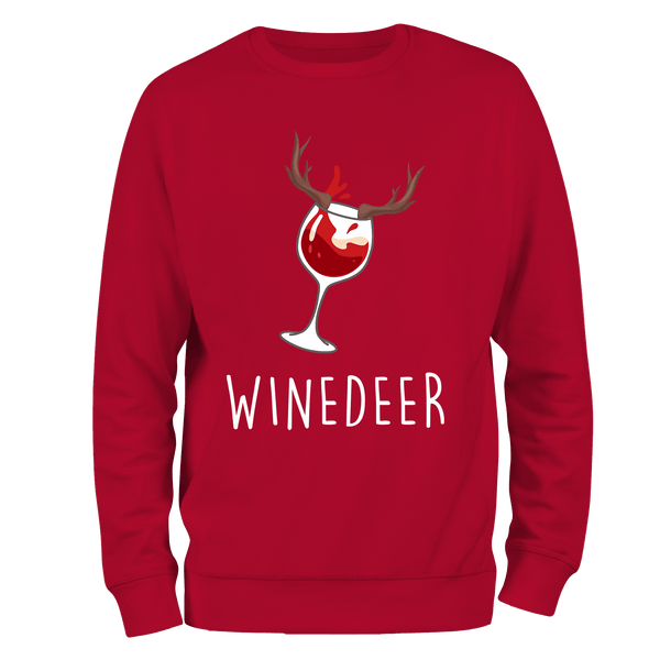 Winedeer Christmas Jumper by Lion Legion 