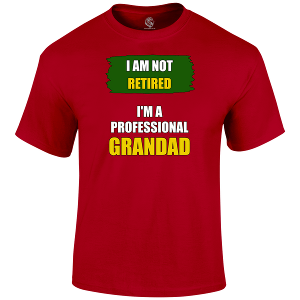 I'm A Professional Grandad T Shirt by Lion Legion 