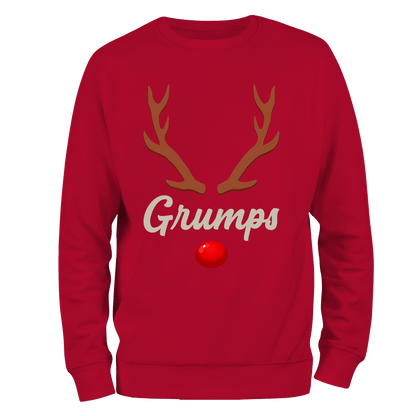 Rudolph Grumps Christmas Jumper by Lion Legion 
