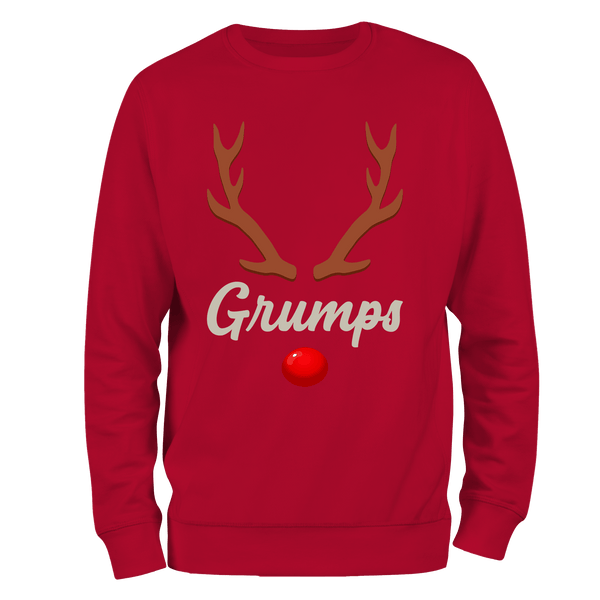 Rudolph Grumps Christmas Jumper by Lion Legion 