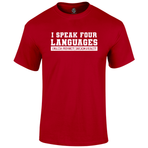 Four Languages T Shirt