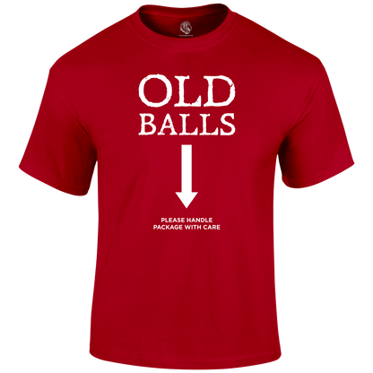 Old Balls Funny T Shirt by Lion Legion 