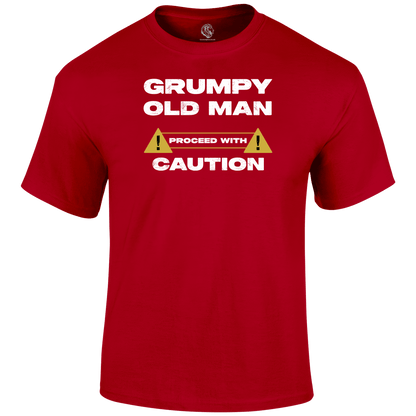 Grumpy Alert Funny T Shirt by Lion Legion 
