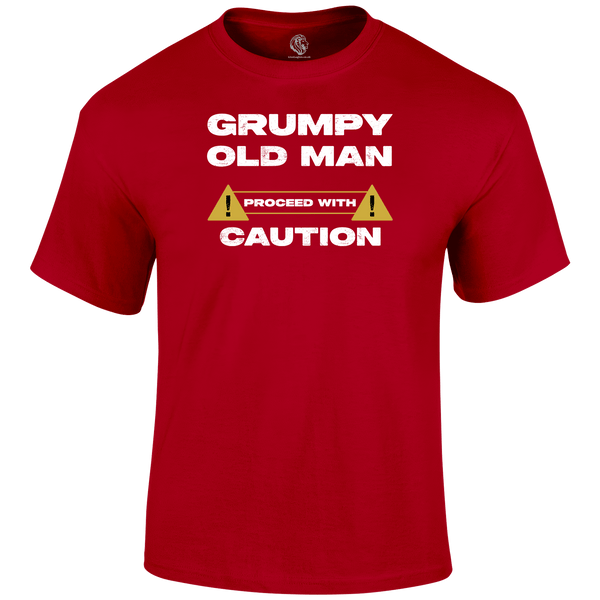 Grumpy Alert Funny T Shirt by Lion Legion 