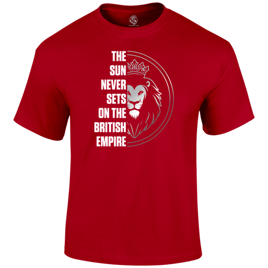 Sun Never Sets Patriotic T Shirt by Lion Legion 