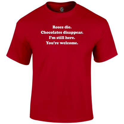 Roses Die Valentine's Day T Shirt by Lion Legion 