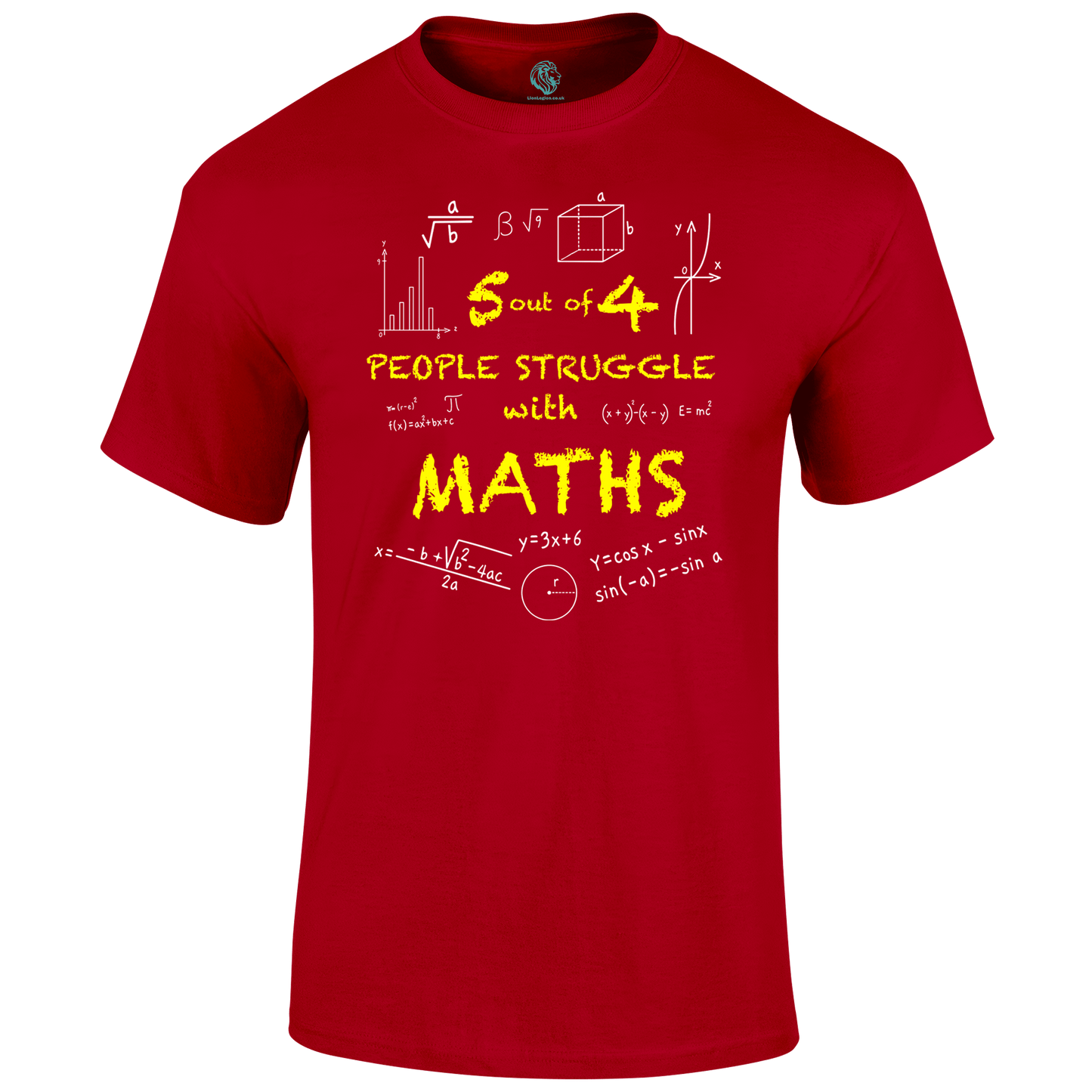 Maths T Shirt by Lion Legion 