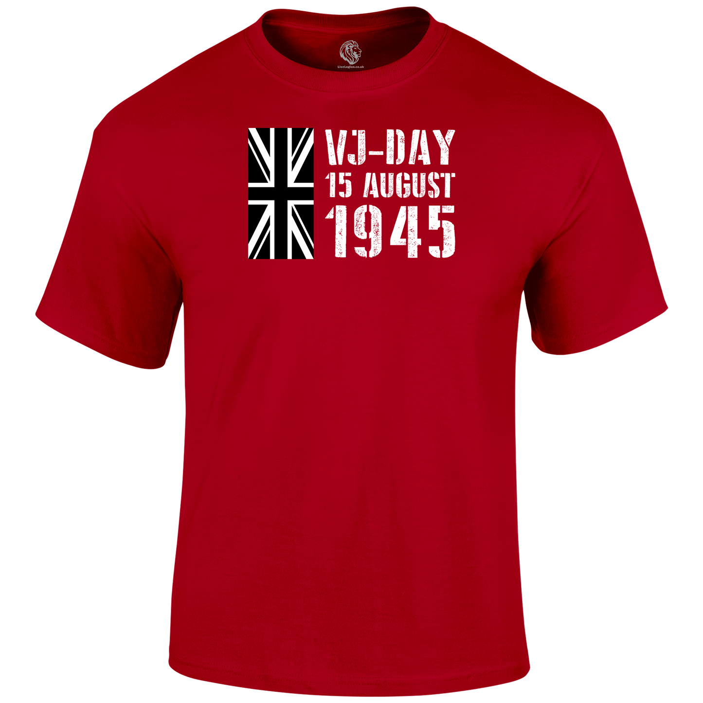 V-J Day Anniversary Remembrance T Shirt by Lion Legion 