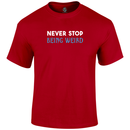 Never Stop T Shirt by Lion Legion 