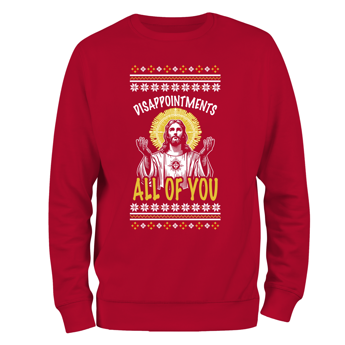 Disappointments Christmas Jumper by Lion Legion 