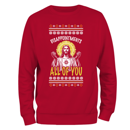 Disappointments Christmas Jumper by Lion Legion 