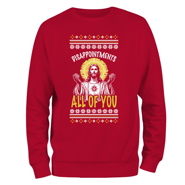 Disappointments Christmas Jumper by Lion Legion 