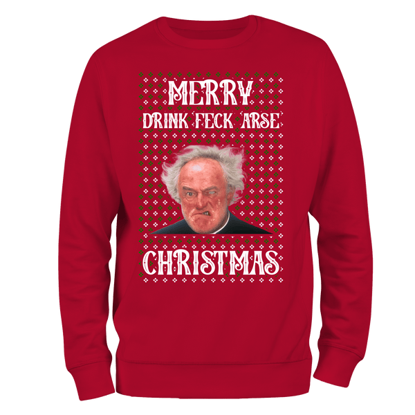 Father Jack Christmas Jumper by Lion Legion 